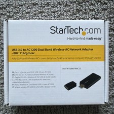 StarTech USB 3.0 to AC1200 Dual Band Wireless-AC Network Adapter 802.11b/g/n/ac