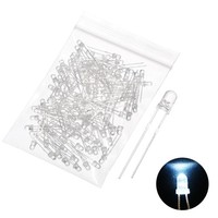 240 StüCk 3Mm Led-Dioden, Leuchtdioden (KaltweißEs Licht, Klare Linse)