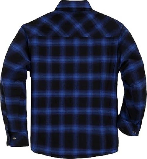 Coevals Club Herren Kariertes Hemd Jacke Sherpa Gefüttert Holzfällerhemd - Bild 2 von 4