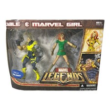 Hasbro Marvel Legends CABLE & MARVEL GIRL  2007 6    Figure Set  Walmart Exclusive