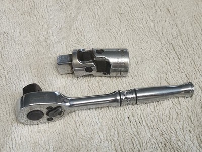 Authentic Snap On FM70 Stubby 1/4'' Ratchet XLNT Plus: Proto 5270 1/4'' Universal