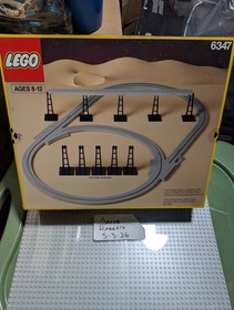 LEGO 6990 Monorail Transport System and 6347 Monorail Accessory Track