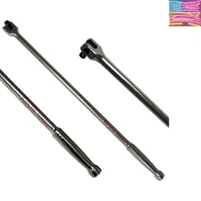 Extra Heavy Duty 24" Breaker Bar with Rotating Head | 1/2" Drive Strength Tool