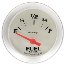 Equus Fuel Level Gauge 8362 8000 Series 0-90 Ohms 2 In. Short Sweep Equus Fuel Level Gauge 8362 8000 Series 0-90 Ohms 2 In. Short Sweep
