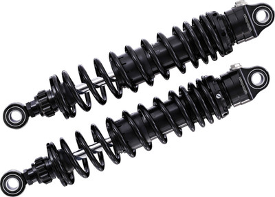 Ohlins HD 776S2 Twin 12'' STX36 Blackline Rear Shocks for 1990-24 Harley Touring