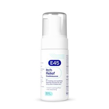 E45 Itch Relief Coolmousse 100ml  Face and Body Foam for Dry Skin Itchy Skin an