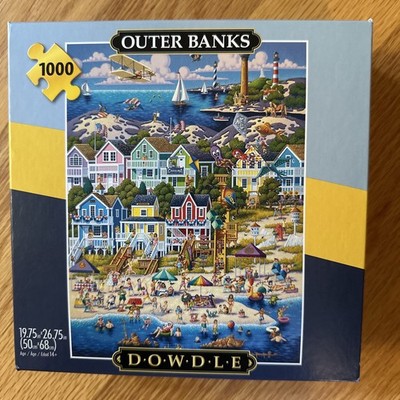 OUTER BANKS 1000 Puzzle North Carolina Beach Houses Buffalo Dowdle BRAND NEW