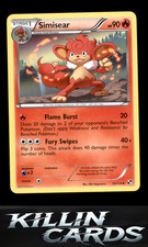 Simisear 22/114 Pokemon Uncommon Black and White Card NM