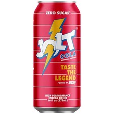 Redcon1 JOLT Cola Energy Drink, 200mg Caffeine, 16oz Can, 12 Pack