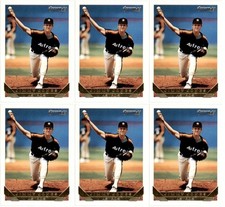 (6) 1993 Topps Gold #477 Jimmy Jones Houston Astros Card Lot