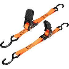 WELLUCK Boat Trailer Transom Tie Down Straps 2400 LBS, 1 Inch x 4 FT Heavy Du...