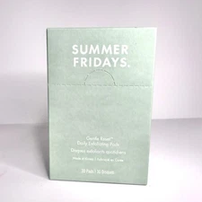 Summer Fridays Gentle Reset Daily  Exfoliating Pads - 30 Ct Boxed