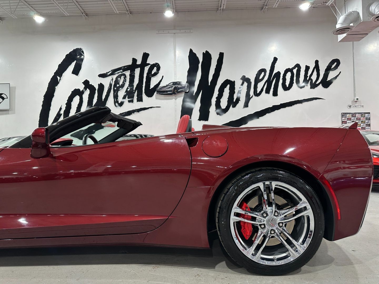 2016 [G1E] Long Beach Red Metallic Tintcoat Chevrolet Corvette   | C7 Corvette Photo 8