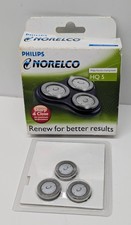 Norelco HQ5 Reflex Action Replacement Heads Factory Sealed