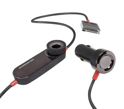Monster iCar AUX Adapter FM Transmitter zu Auto-Radio für Apple iPhone iPod iPad