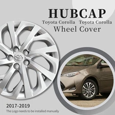 1X Hubcap 16" Wheel Rim Cover Fits Toyota 2017 2018 2019 Corolla Silver 61181