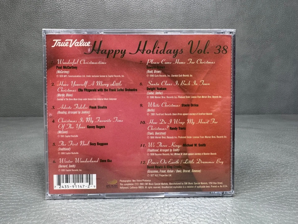 True Value Happy Holidays Volume 38 CD - Image 2 of 2