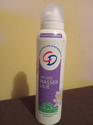 CD 24h Deo Water Lily deodorant spray 150 ml 0% Alu Wasser Lily Germany perfume