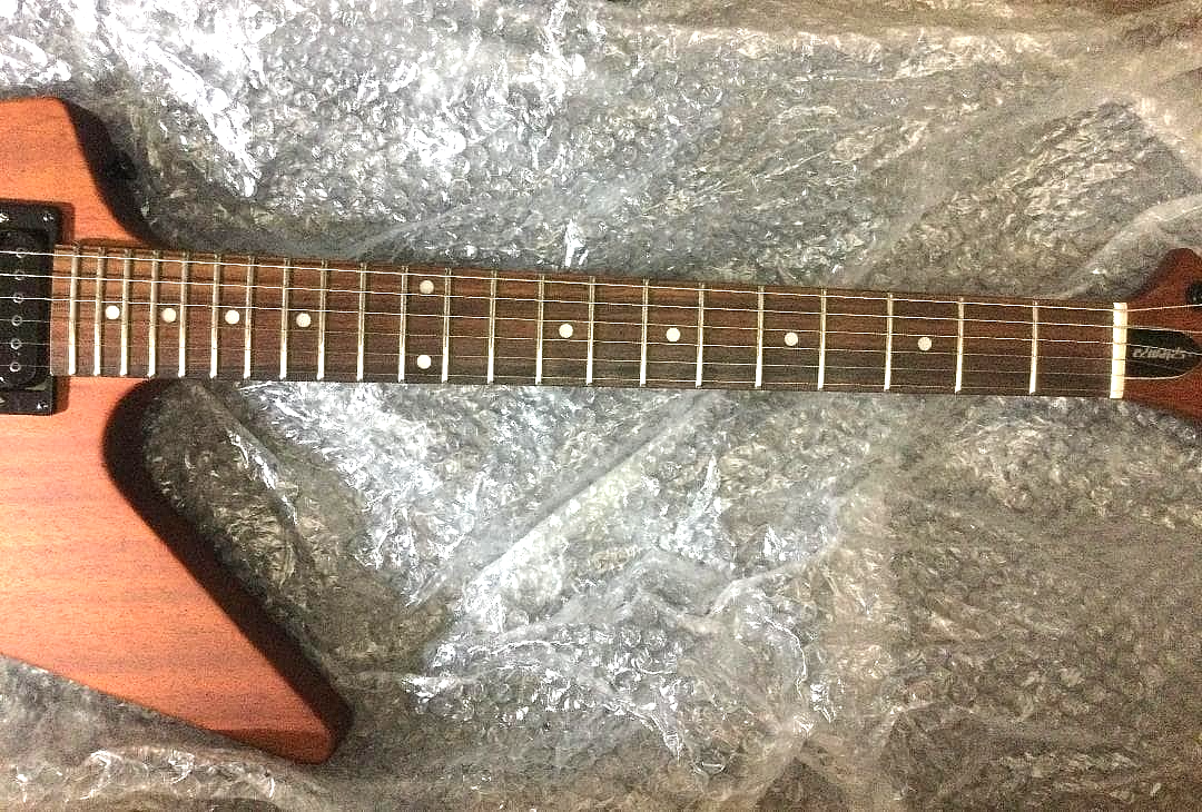 Edwards Explorer Mod Natural Brown Seymour Duncan ESP Mahogany