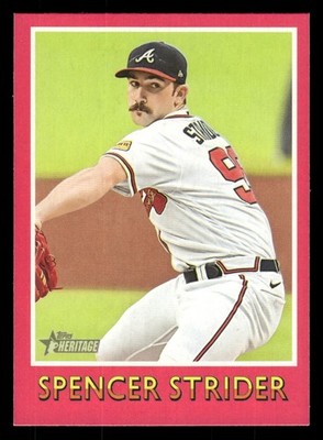 2024 Topps Heritage - Baseball Sensations #75BS-17 Spencer Strider