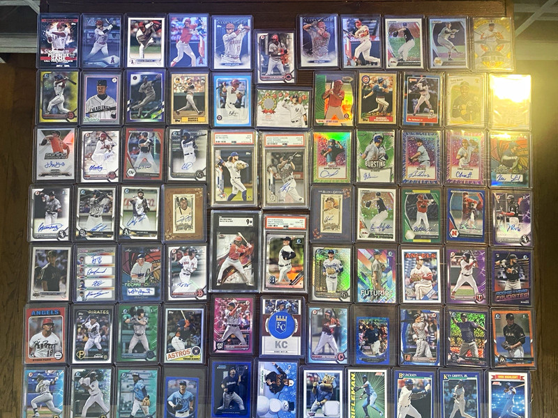 Huge Baseball Card Lot Graded, autos, 1/1, Ohtani, 50 vintage packs, /#