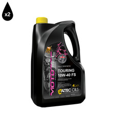 2x4L Mototec 10W-40 Fully Synthetic 4T Stroke Engine Oil JASO MA2 API SN, SM, SL