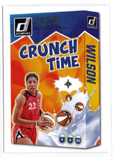 2025 Panini Donruss WNBA #12 Crunch Time PRESS PROOF A'ja Wilson Las Vegas Aces