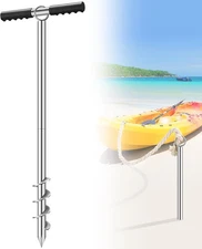 GADFISH Boat Anchor, 30.7-inch Stowable Shallow Water black 