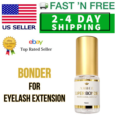 Amber Lash Super Bonder for Eyelash Extension, Speed up curing & Strong adhesion