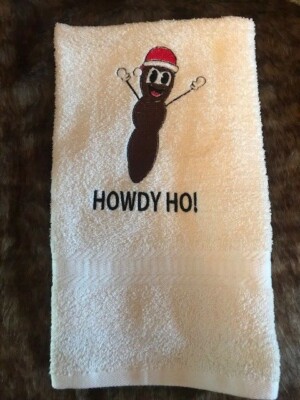 Mr Hankey Christmas Poo South Park Howdy Ho! BBQ Kitchen  Fun Hand Towel