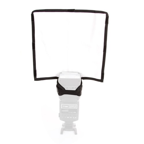 New Foldable Speedlight Reflector Snoot Sealed Flash Diffuser For Sony For Canon