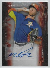 2014 Bowman Sterling Prospect Autographs Orange Refractors Michael Foltynewicz