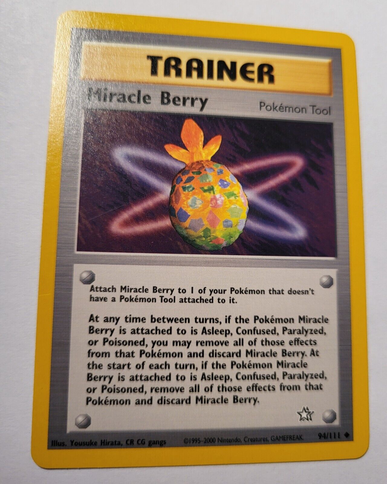 Pokémon TCG Miracle Berry Neo Genesis 94/111 Regular Unlimited Uncommon
