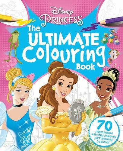 Disney Princess - Mixed: The Ultimate Colouring Book (Mammoth Colouring Disney) - Bild 1 von 1