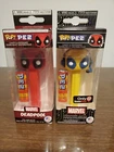 Funko Pop! Pez Marvel Deadpool Gamer Yellow Gamestop Exclusive and Red Lot of 2