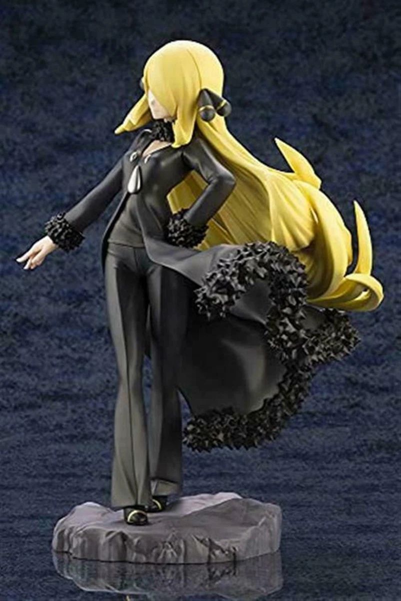 高い素材 Series 'Pokemon' J ARTFX Cynthia Knakrack (Garchomp with 絵画