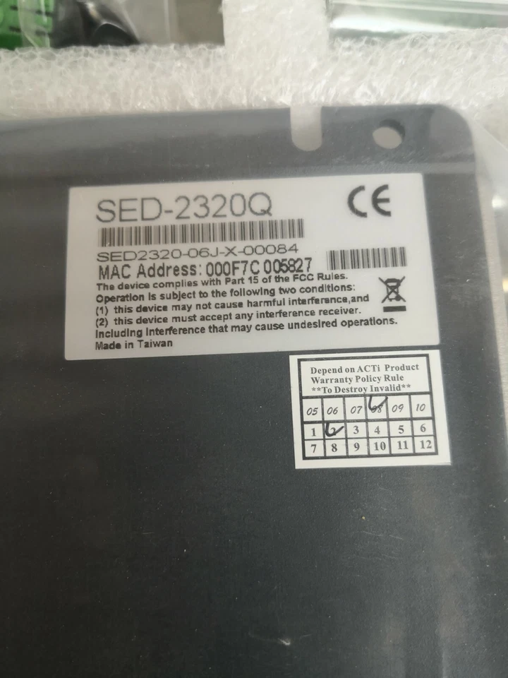 VIDEO SERVER ACTI SED 2320Q Four-Channel - Image 2 of 4