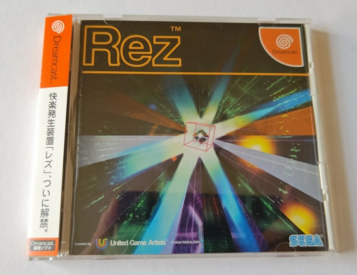 SEGA - Rez（DC） Dreamcast DC Rez United Game Artists/ SEGA Japanese Edition