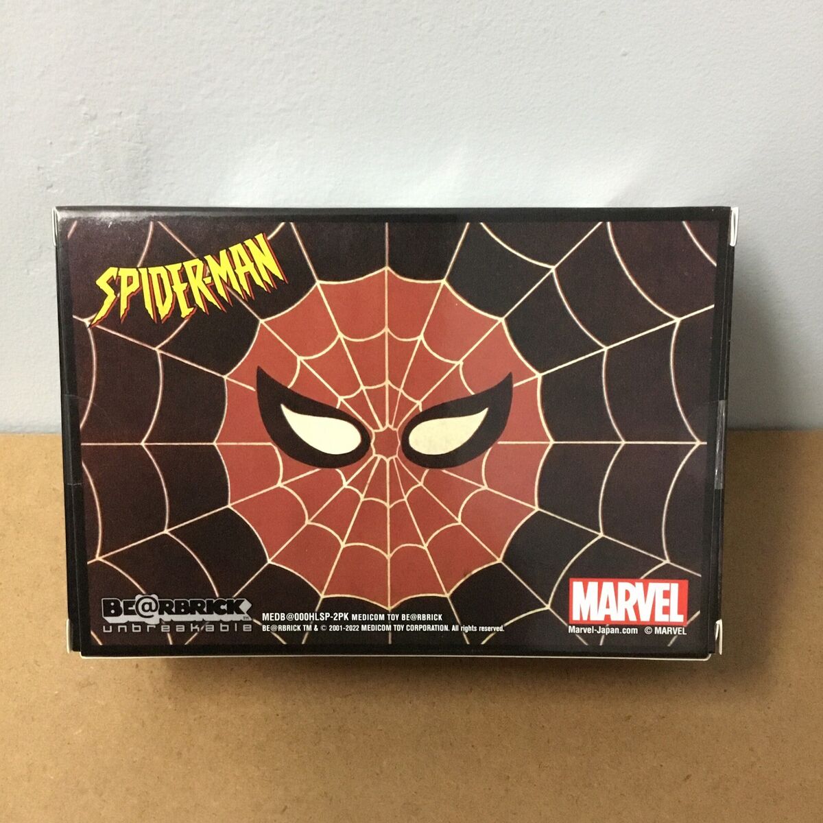Marvel Bearbrick Spider-Man Carnage & Venomized Spider-Man E Marvel Bearbrick Spider-Man Carnage & Venomized Spider-Man E