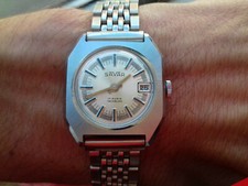 Savar 3159 Esagono Orologio Meccanico Svizzero Vintage Collezione NOS Montre Uhr