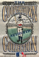 MAJOR LEAGUE BASEBALL COOPERSTOWN COLLECTION OFFICIAL PATCH - WILLABEE AND WARD