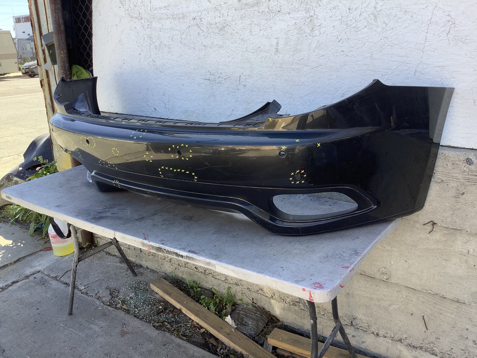 2008 2009 2010 2011 2012 MASERATI GRAN TURISMO REAR BUMPER OEM USED