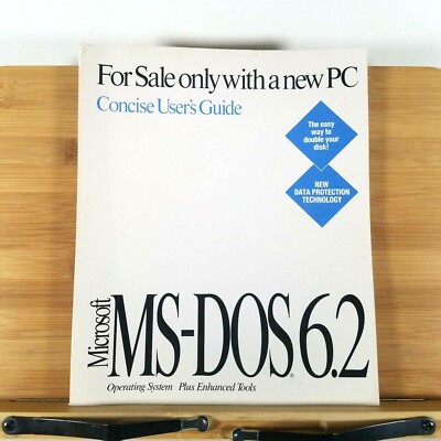 Microsoft MS-DOS 6.2 Concise User's Guide plus Enhanced Tools