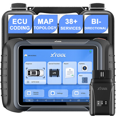 2025 XTOOL D8W Wireless Diagnostic OBD2 Scanner Bi-directional Topology Mapping