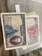 Geld Schein sammeln Sammlung Spanien Espana 25 ptas pesetas 1928