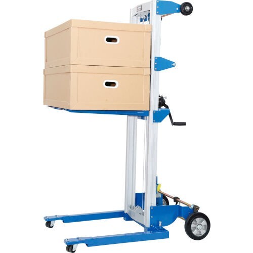 NEW! Lightweight Hand Operated Lift Truck, 400 Lb. Capacity Straddle