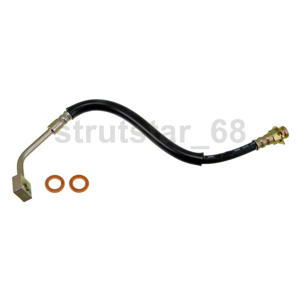 2 mangueras de freno delanteras para Jeep CJ7 1983 1982 Jeep CJ7 1984 Jeep CJ7 Foto 4 de 4