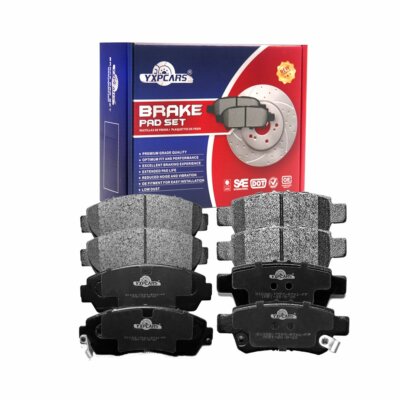 Front & Rear Ceramic Brake Pads For Honda Odyssey 2005 2006 2007 2008 2009 2010