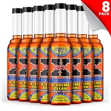 REV X Xtreme Clean Gasoline Fuel Treatment - 8 fl. oz. (8 Pack)