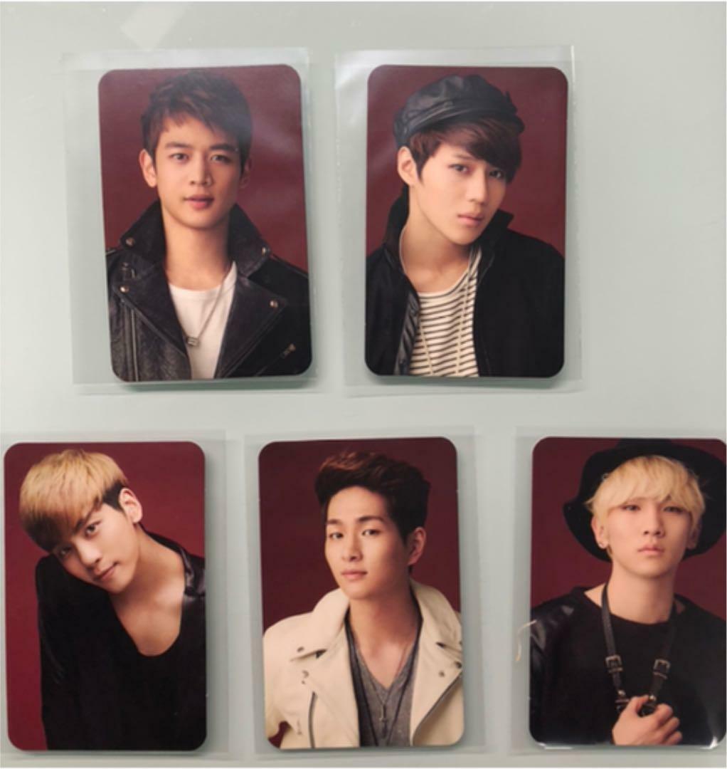 SHINee BOYS MEET U Photo Card PC 5 SET Jonghyun Taemin Minho SHINee BOYS MEET U Photo Card PC 5 SET Jonghyun Taemin Minho